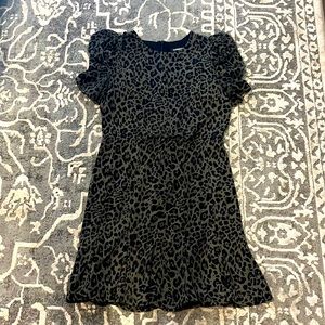 Olive and Black Express Dress
